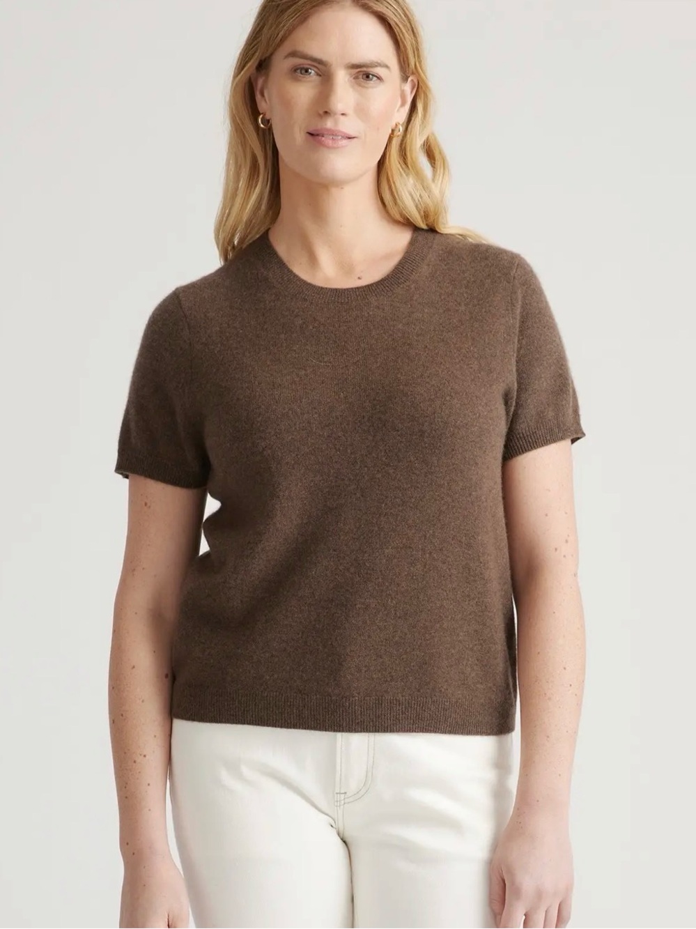 Quince Mongolian Cashmere Tee